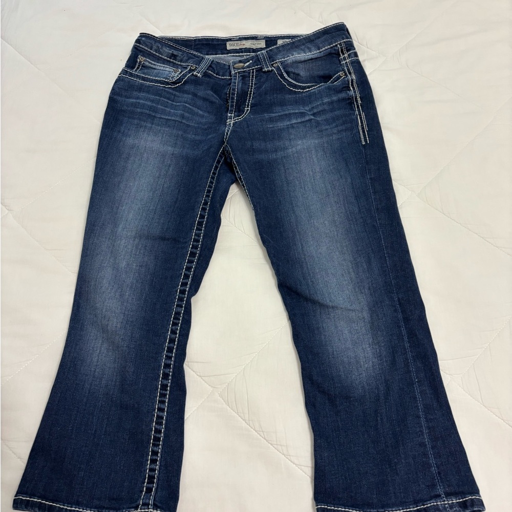 Women's BKE Culture cropped capri Jeans size 28 EUC